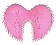 Skrzydła anioła Glam Pink – różowe skrzydła na bal i sesje zdjęciowe