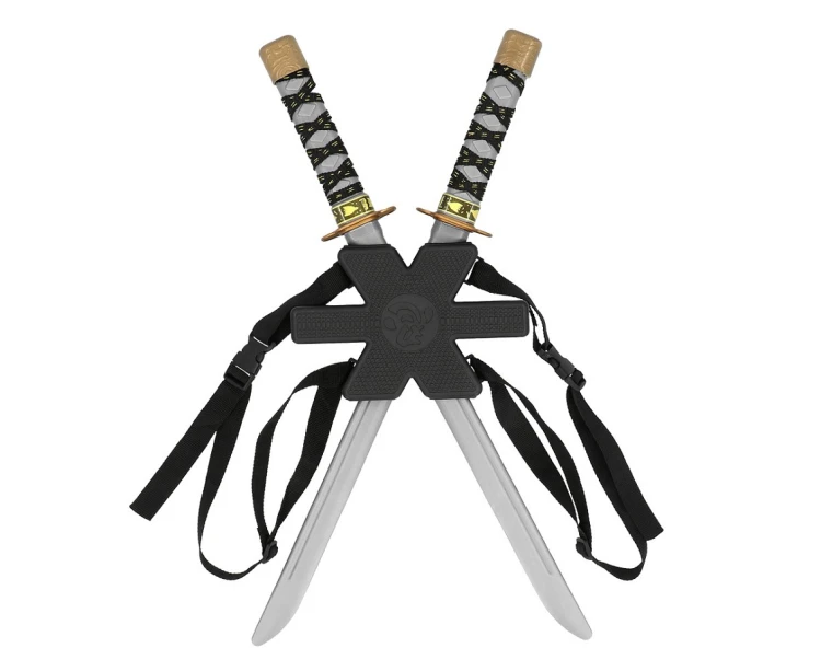 Zestaw mieczy ninja z pochwami – miecze cosplay i dekoracja 52 cm