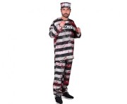 Strój upiornego więźnia dla dorosłych – kostium na Halloween i karnawał