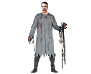 Strój przeraźliwego złoczyńcy dla dorosłych – mroczny kostium na Halloween