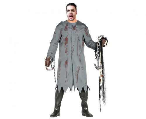 Strój przeraźliwego złoczyńcy dla dorosłych – mroczny kostium na Halloween