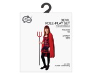 Strój diablicy dla kobiet – czerwony kostium na Halloween i karnawał