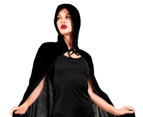 Strój Czarnej Damy dla dorosłych – elegancki kostium na Halloween i bal