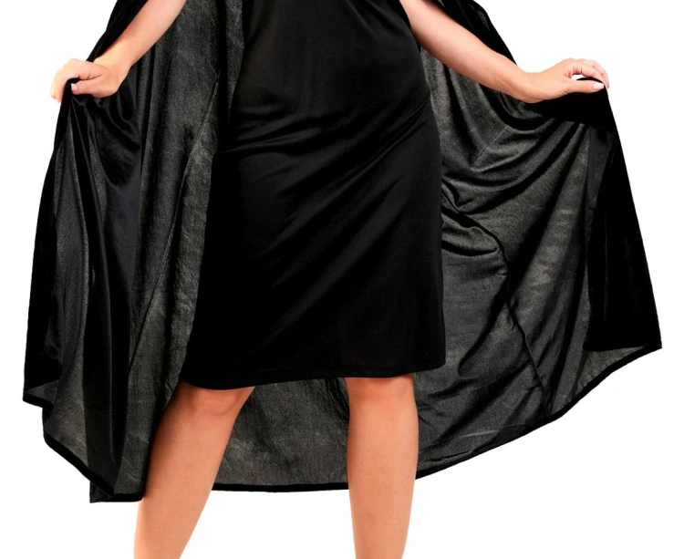 Strój Czarnej Damy dla dorosłych – elegancki kostium na Halloween i bal