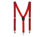 Zestaw Biedronka – uniwersalne przebranie z muszką, szelkami i okularami