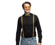 Zestaw Pszczółka – uniwersalne przebranie z muszką, szelkami i okularami