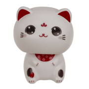 Kotka z kiwającą główką na baterię słoneczną – figurka szczęścia 5,5 cm  (3).png