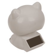 Kotka z kiwającą główką na baterię słoneczną – figurka szczęścia 5,5 cm  (8).png