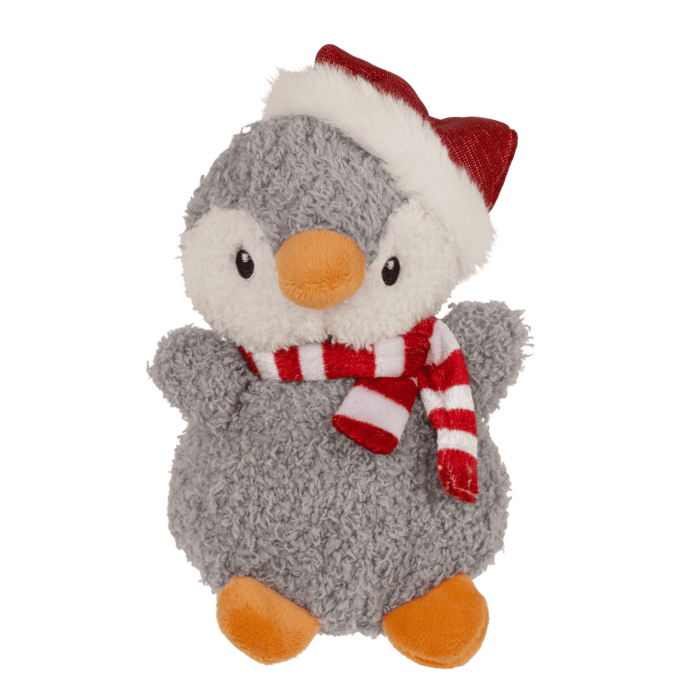 Świąteczny pluszak 15 cm – uroczy renifer, bałwanek, pingwin lub Mikołaj  (4).png