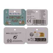 Świąteczny pluszak 15 cm – uroczy renifer, bałwanek, pingwin lub Mikołaj  (7).png