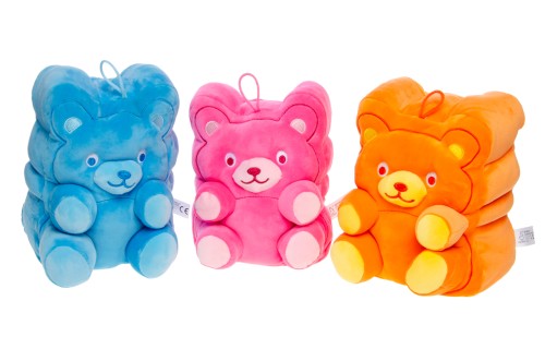 Pluszowy Miś Żelkowy 23 cm – Kolorowa Przytulanka i Poduszka  (1).jpg