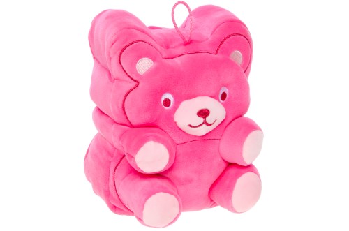 Pluszowy Miś Żelkowy 23 cm – Kolorowa Przytulanka i Poduszka  (2).jpg