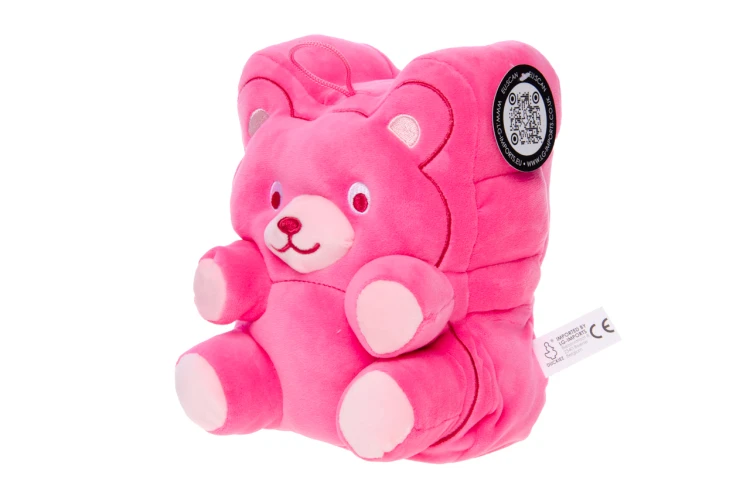 Pluszowy Miś Żelkowy 23 cm – Kolorowa Przytulanka i Poduszka  (3).jpg