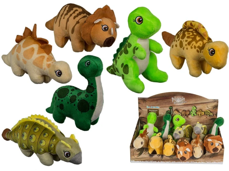 PLUSZOWY DINOZAUR 16 CM PLUSZAK MASKOTKA PRZYTULANKA 2