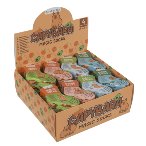 Magiczne Skarpetki Dziecięce Kapibara 22–34 – Kolorowa Niespodzianka  (1).png