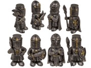 Rycerz Figurka z Żywicy – Mini Strażnik Zamku i Kolekcjonerska Miniatura  (1).jpg