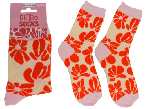 Skarpetki retro kwiaty 36-42 – kolorowy styl vintage na co dzień  (1).jpg
