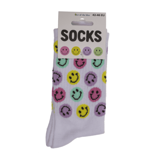 Skarpetki Be Happy 42-46 – kolorowe buźki i pozytywna energia na co dzień  (1).png