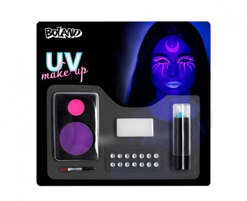Zestaw do malowania twarzy i ciała – makijaż czarownicy UV