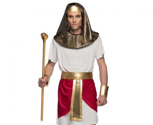 Złote berło Egipcjanina 90 cm – elegancki dodatek do kostiumu