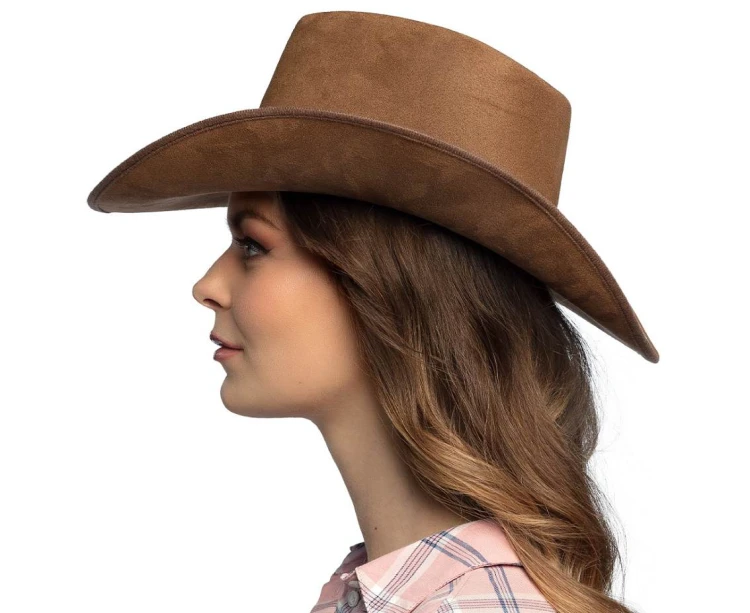 Kapelusz Django brązowy – uniwersalny kowbojski dodatek dla dorosłych