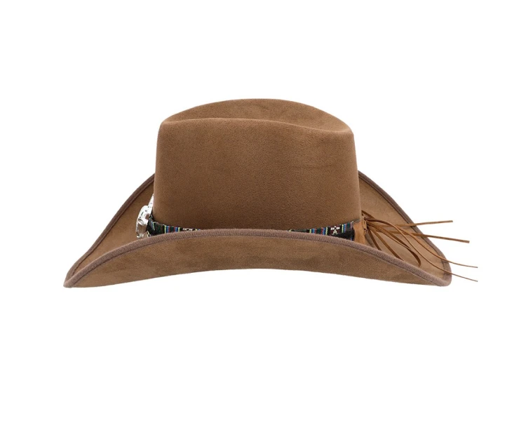 Kapelusz Django brązowy – uniwersalny kowbojski dodatek dla dorosłych