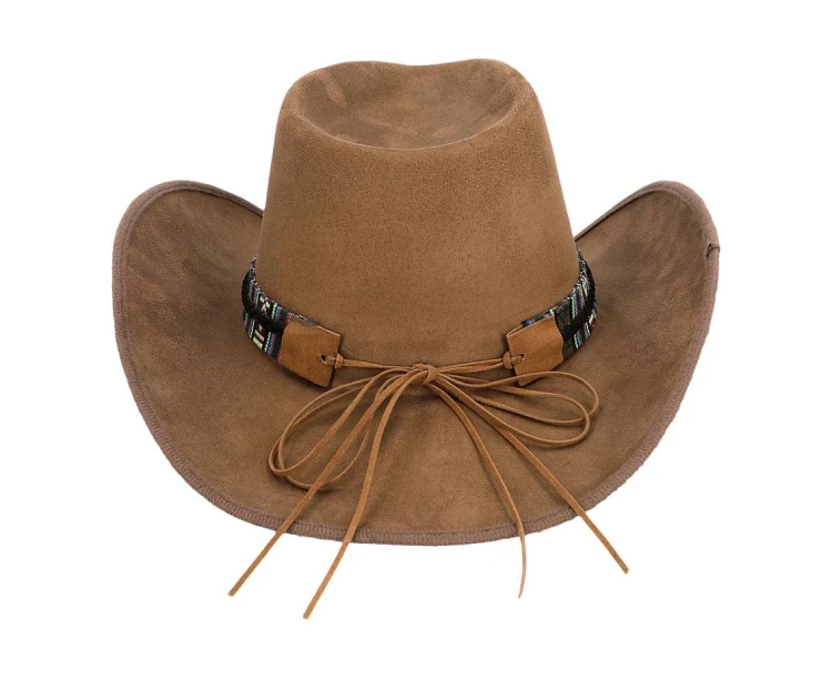 Kapelusz Django brązowy – uniwersalny kowbojski dodatek dla dorosłych