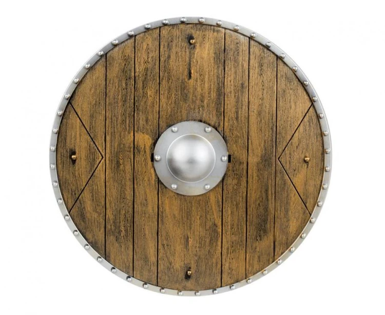 Tarcza rycerza brązowa 40 cm – realistyczny dodatek do kostiumu