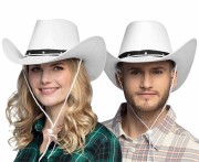 Kapelusz Wichita biały – kowbojski kapelusz karnawałowy dla dorosłych