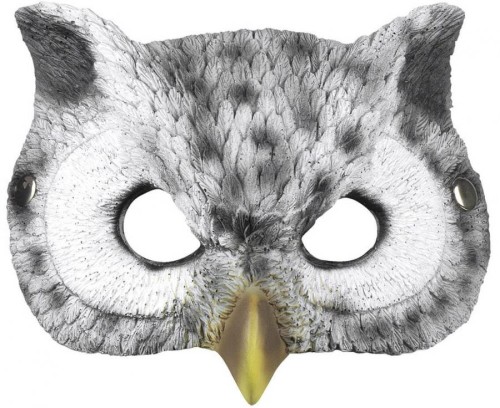Maska z pianki sowy – lekka i efektowna dekoracja na imprezy tematyczne