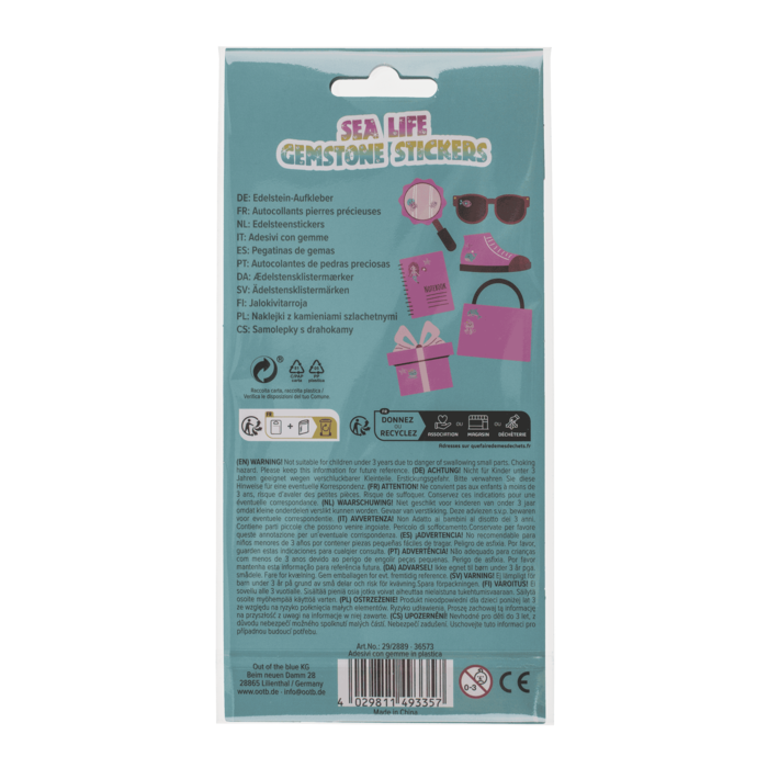 Naklejki Klejnoty Sea Life – Błyszczące Naklejki 3D z Motywem Morskim (9).png