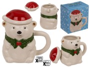 Kubek Miś Polarny ze Świąteczną Pokrywką – Zimowy Prezent w Pudełku  (1).jpg