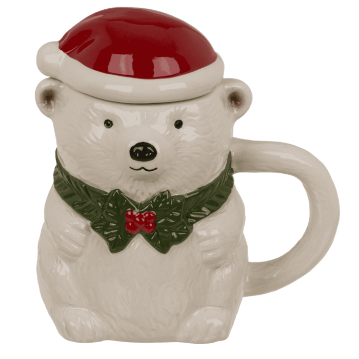 Kubek Miś Polarny ze Świąteczną Pokrywką – Zimowy Prezent w Pudełku  (3).png