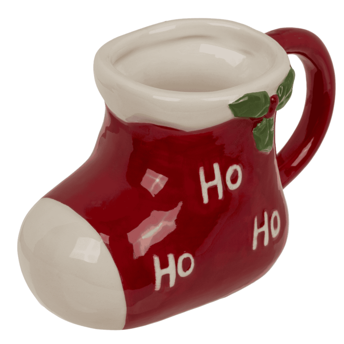 Kubek Świąteczny w Kształcie Buta Mikołaja – Ho Ho Ho, Prezent Bożonarodzeniowy  (4).png