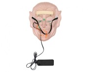 Maska LED Wampir – świecąca maska na Halloween i imprezy tematyczne