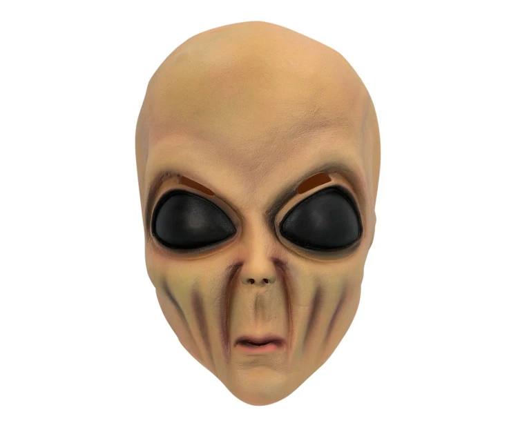 Maska lateksowa Obcy – realistyczna maska kosmity na Halloween i imprezy