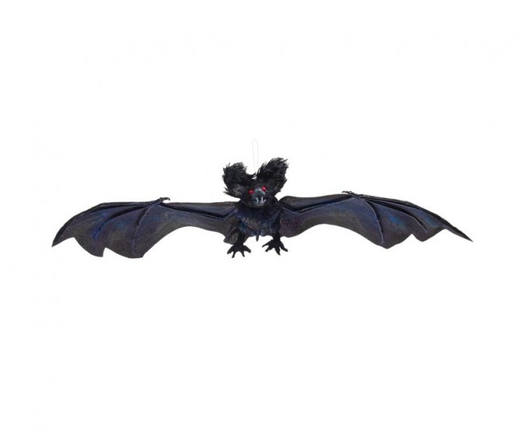 Dekoracja Wiszący Nietoperz 64 cm – mroczna ozdoba na Halloween