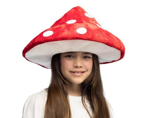 Kapelusz Muchomor – czerwono-biały nakrycie głowy na imprezy tematyczne