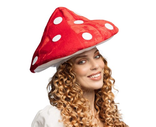 Kapelusz Muchomor – czerwono-biały nakrycie głowy na imprezy tematyczne