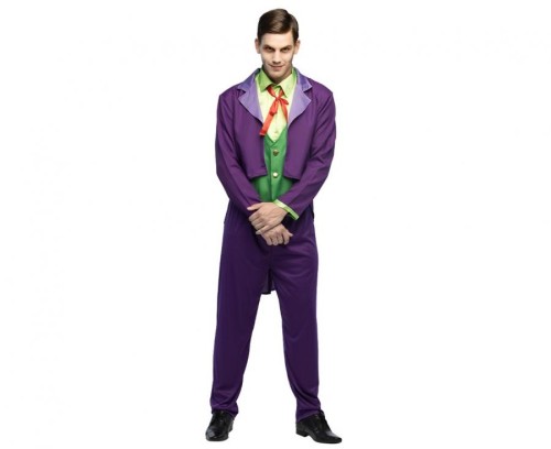 Kostium Klauna Jokera M/L – zły geniusz na Halloween i imprezy przebierane