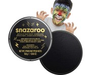 Farba do malowania twarzy czarna metaliczna 18 ml – bezpieczna i trwała