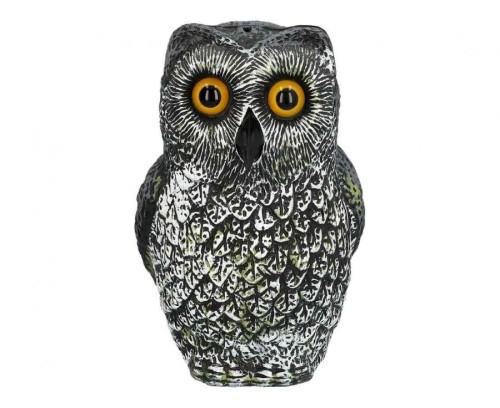 Dekoracja sowa – jesienna i halloweenowa ozdoba do domu i ogrodu