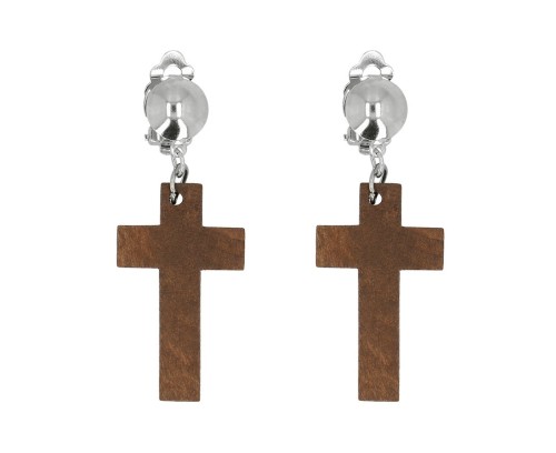 Zestaw Zakonnicy – naszyjnik i kolczyki do kostiumu karnawałowego