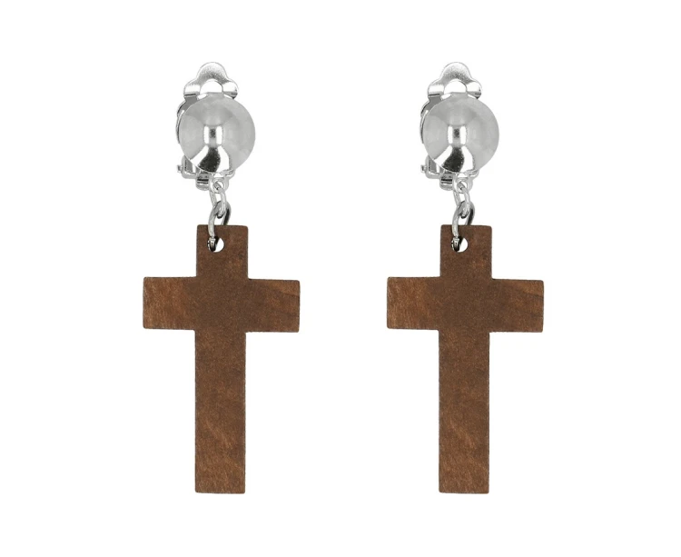 Zestaw Zakonnicy – naszyjnik i kolczyki do kostiumu karnawałowego