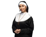 Zestaw Zakonnicy – naszyjnik i kolczyki do kostiumu karnawałowego