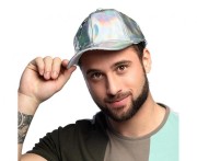 Czapka z daszkiem holograficzna – uniwersalna, efektowna na imprezy