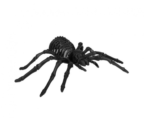 Pająk LED 15x22x6 cm – dekoracja halloweenowa świecąca w ciemności