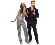 Srebrny mikrofon disco – atrapa do karaoke i zabawy 23,5 cm