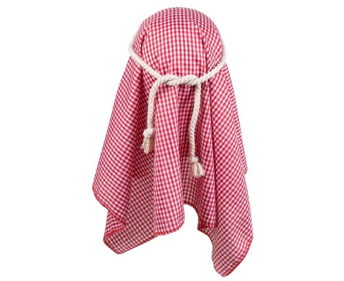 Zestaw szejka – chusta, broda i okulary do stroju arabskiego