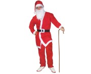 Strój Świętego Mikołaja dla dorosłych – komplet kostium świąteczny